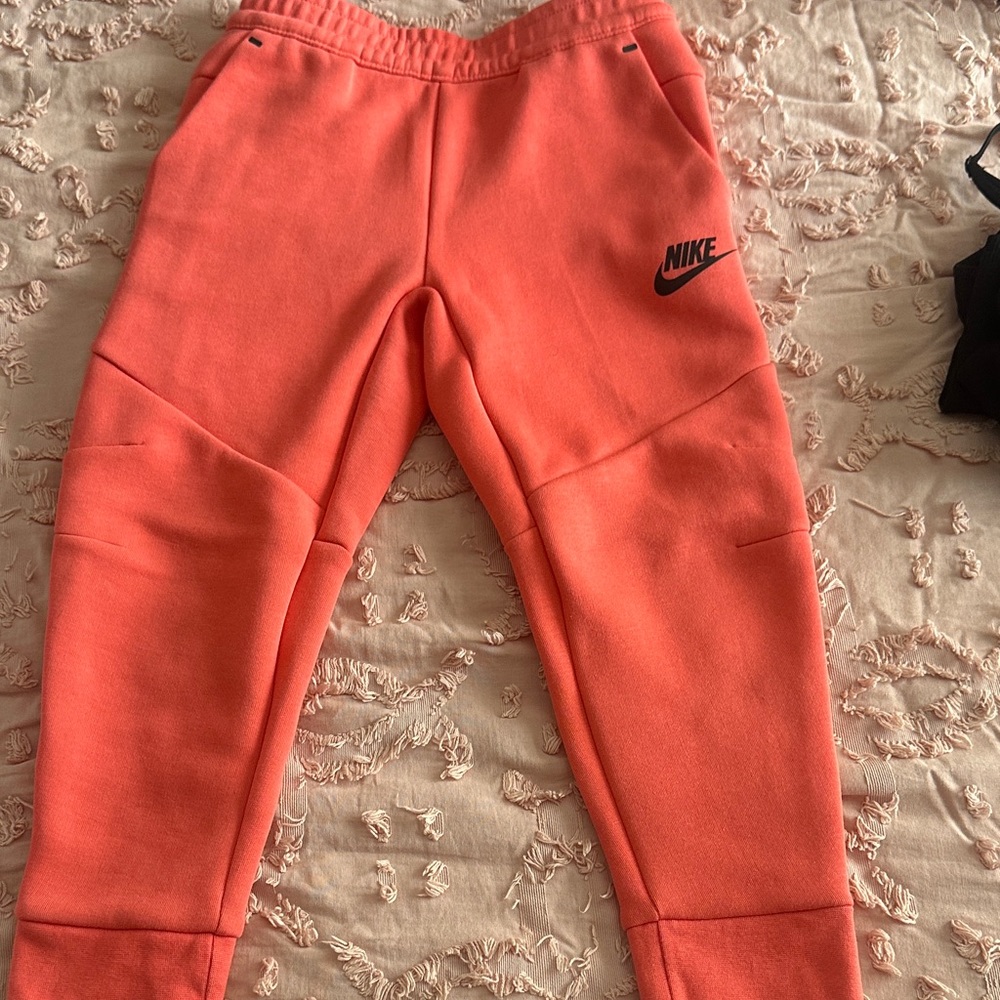 Nike Kids Bright Coral Joggers